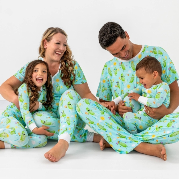 NIB Little Sleepies Pickle Power Men's Pajama Pants - L - Bamboo, Cozy, Lounge - Picture 5 of 10